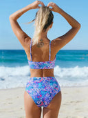 High Waist Women's Bikini Set for Summer Fun