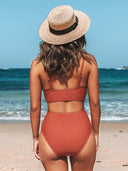 High Waist Women's Bikini Set for Summer Fun