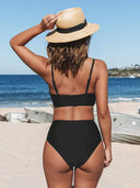 High Waist Women's Bikini Set for Summer Fun