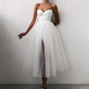 Chic Tulle Corset Evening Dress for Women