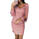 Sequin Embellished Evening Dress - Sloane
