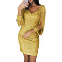 Sequin Embellished Evening Dress - Sloane