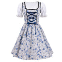 Traditional Women's Dirndl Dress in Vibrant Colors