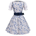 Traditional Women's Dirndl Dress in Vibrant Colors