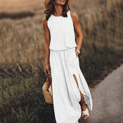 Effortless White Maxi Dress for Any Occasion