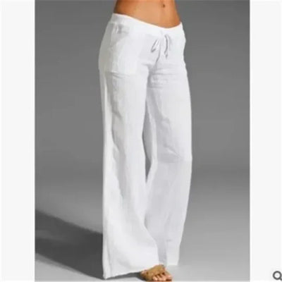 Chic Linen Summer Trousers for Women