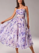 Chic Floral Midi Dress for Any Occasion