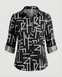 Chic Lapel Collar Blouse for Effortless Style