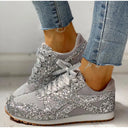 Sequin Athletic Sneakers for Women