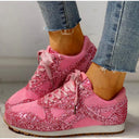 Sequin Athletic Sneakers for Women