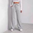 Chic Straight-Cut Jogging Suit for Women