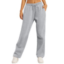 Chic Straight-Cut Jogging Suit for Women