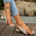 Women's Adjustable Open-Toe Sandals for Summer Wear