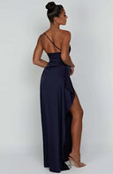 Chic Asymmetric Maxi Dress for Evening Wear