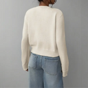 Chic Cropped Button Cardigan – Cozy Knit for Everyday Style