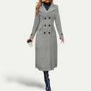 Chic Women's Longline Coat for Winter Wear