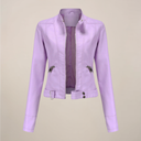 Chic Faux Leather Biker Jacket for Everyday Style