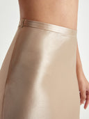 Chic High Waist Midi Skirt for Summer Wear