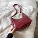 Chic Zip Top Hobo Bag with Adjustable Strap