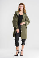 Women’s Hooded Longline Jacket for All Occasions