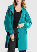 Women’s Hooded Longline Jacket for All Occasions