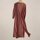 Chic Open Front Women's Knit Cardigan for Everyday Wear