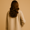 Women's Long Double-Breasted Coat - Cozy Lining for Chic Occasions