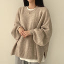 Cozy Women's Oversized Knit Sweater for Everyday Wear