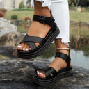 Chic Women's Platform Wedge Sandals for Summer Outings