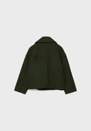 Chic Women's Short Coat - Stylish Wide Lapels & Button Front for Every Occasion