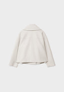 Chic Women's Short Coat - Stylish Wide Lapels & Button Front for Every Occasion