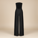 Chic Strapless Wide-Leg Jumpsuit for Stylish Events