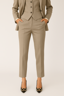 Chic Women's Three-Piece Suit - Blazer, Waistcoat, and Trousers for Office and Events