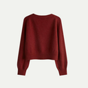 Chic Women's V-Neck Knit Cardigan for Any Occasion