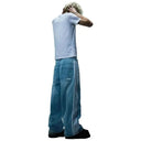 High-Waisted Baggy Jeans for Trendy Style