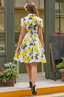 Retro Floral Summer Dress