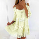 Chic Cold Shoulder Dress for Modern Style