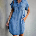 Summer Breeze Denim Dress: Effortless Style