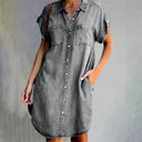 Summer Breeze Denim Dress: Effortless Style