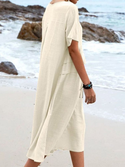 Chic Everyday Cotton Dress for Effortless Style