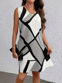 Chic Sleeveless Spring & Summer Dress