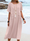 Chic Everyday Cotton Dress for Effortless Style