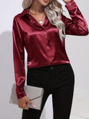 Satin Blouse for Women – Chic Style