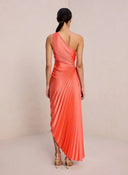 Chic One-Shoulder Maxi Dress for Stylish Elegance