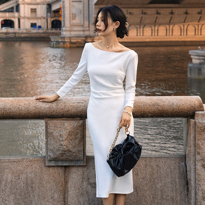 Chic Women's French-Inspired Dress