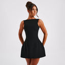 Chic Backless Mini Dress for Effortless Style