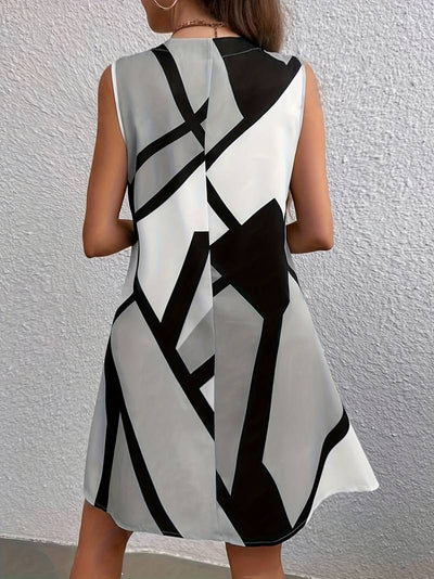 Chic Sleeveless Spring & Summer Dress