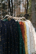 Chic Dotted Skirt with Stretchy Waistband