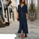 Chic Button-Up Shirt Dress for Everyday Wear