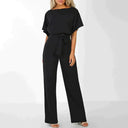 Chic Women's Solid Color Jumpsuit